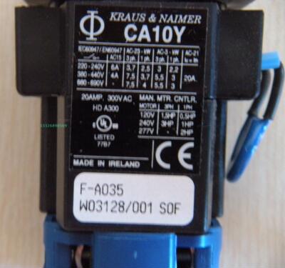CA10Y F-A053 Kraus&Naimer转换开关