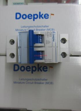 原装德国doepke发烧空气开关DLS6i 2P63A 正品