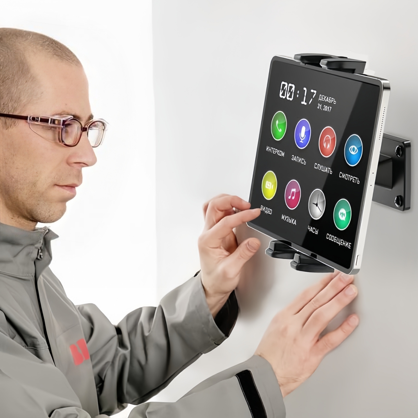 手机iPad平板电脑墙壁支架通用