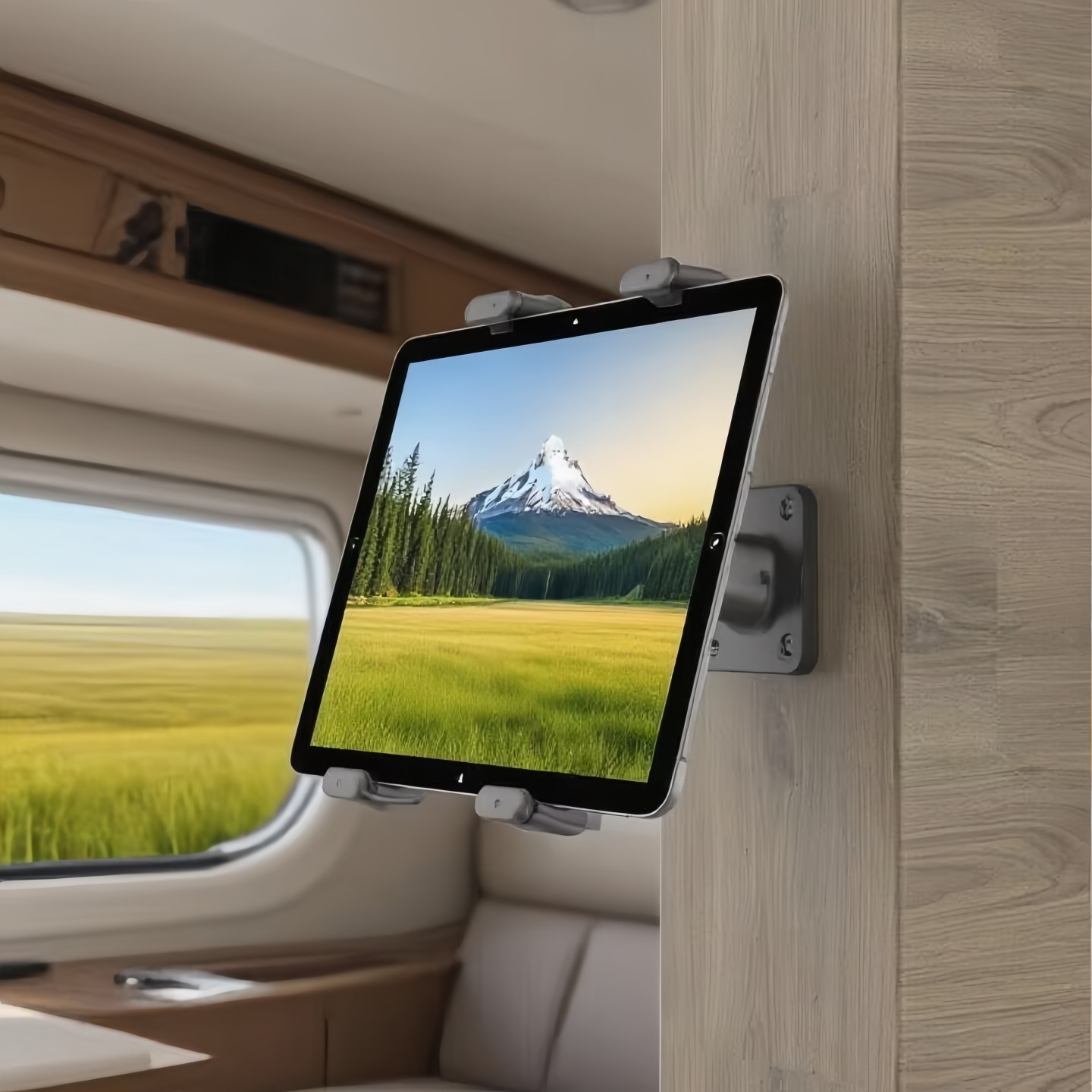房车手机平板ipad导航支架打孔螺丝固定直播墙壁挂厨房橱柜支撑架,汽车用品/电子/清洗/改装,车载手机支架/手机座,淘宝优惠券,粉丝福利购,淘宝优惠卷
