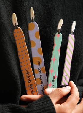 Heymen黑门 照亮 原创设计艺术蜡烛香氛片留香书签