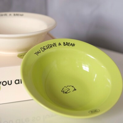 Heymen黑门小狗猫碗宠物食盆