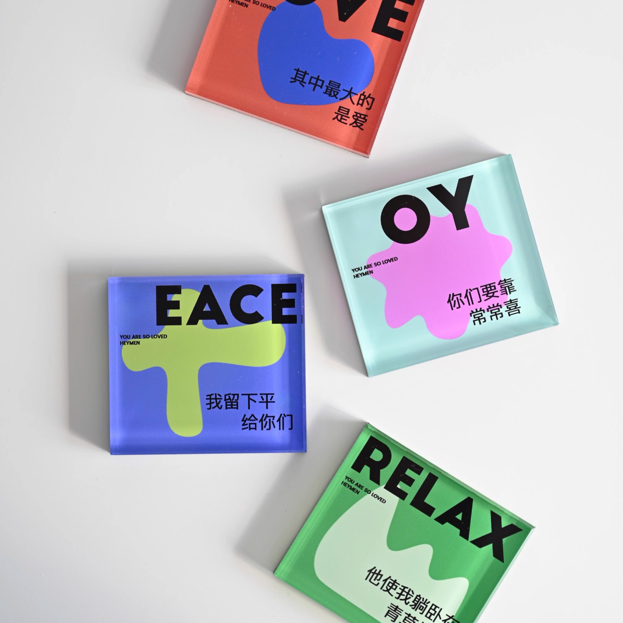 Heymen黑门亚克力磁贴冰箱贴