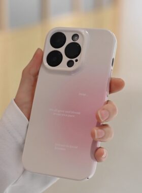 Heymen黑门樱花粉iPhone手机壳