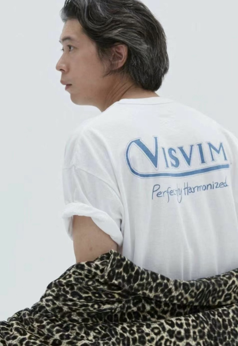 豪德瑪vv現(xiàn)貨P.H.V.TEE S/S復古印花短袖T恤男24SS