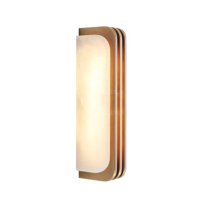 背景 WALL LIGHT轻奢美式极简云石壁灯墙壁现代简约TOAST法式灯