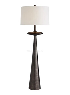 祥安定制新锥形网红Putney落地灯中式圆盘圆柱立式灯地灯装饰美式