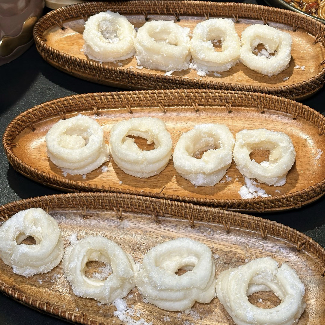 南昌特产白糖糕传统糯米糕早餐小吃点心糕点酒店半成品速冻食材