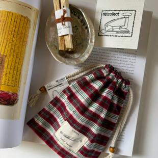 Re：collect 秘鲁圣木鲍鱼壳香薰套组礼袋 助眠居家手工礼物温馨