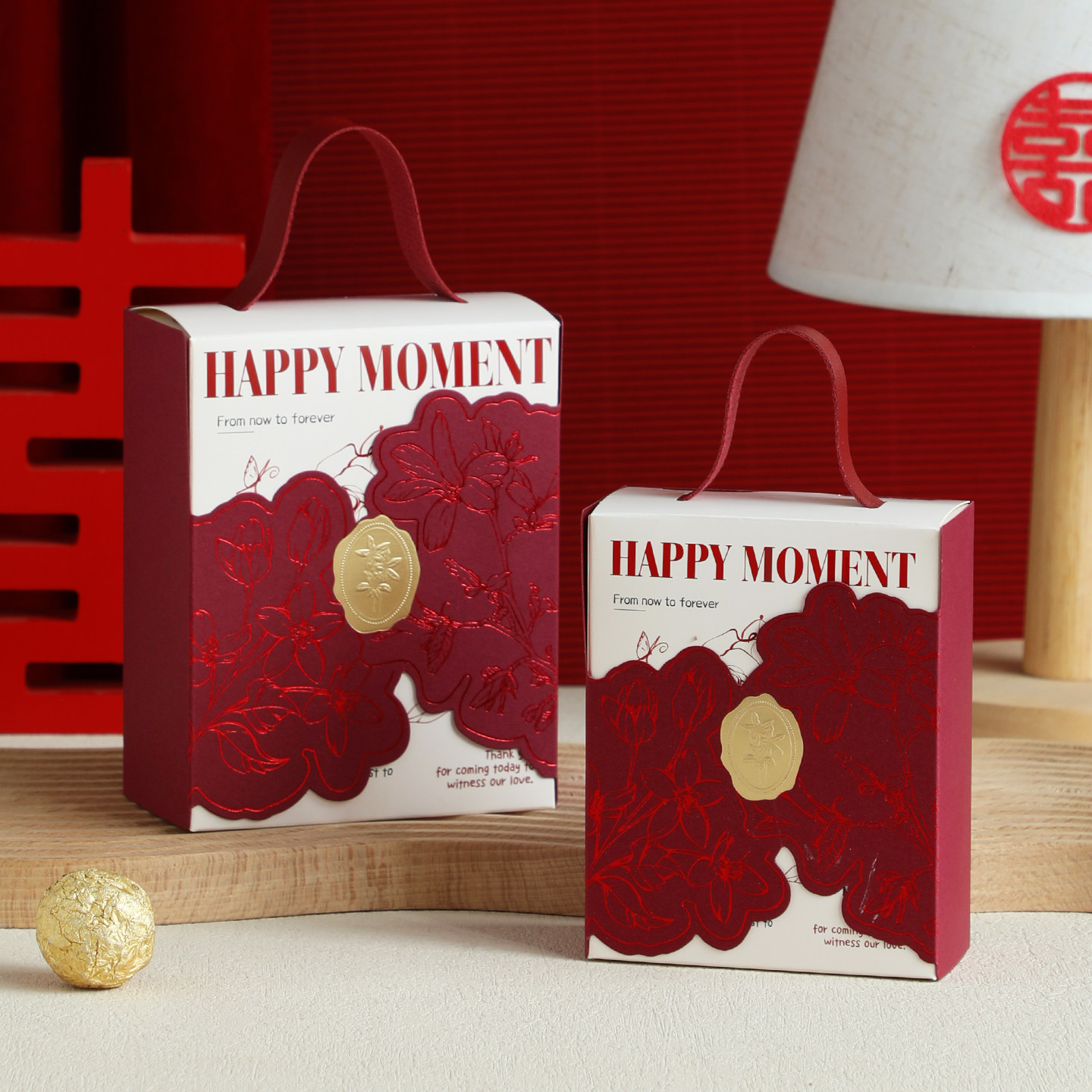 2026新款糖盒结婚喜糖盒子高级感创意中国风婚礼喜糖袋子糖果礼盒