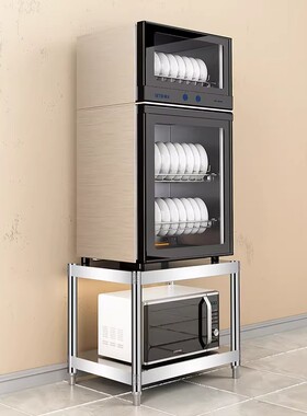 厨房微波炉置物架二2层40高50厘米45x35宽40长60家用货架70x30x55