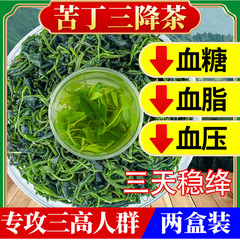 苦丁茶降血压血糖血脂降三高茶男女老人泡水三高调理品降血压的茶