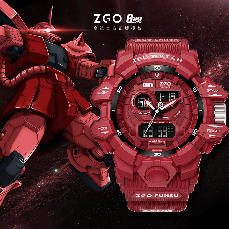 高达万代联名独角兽周边模型mg核心pg扎古hg元祖rg牛mb自由gu正版