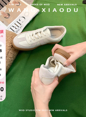 【王小毒】日落大道●ROF德训鞋女复古阿甘鞋休闲小白板鞋女新款