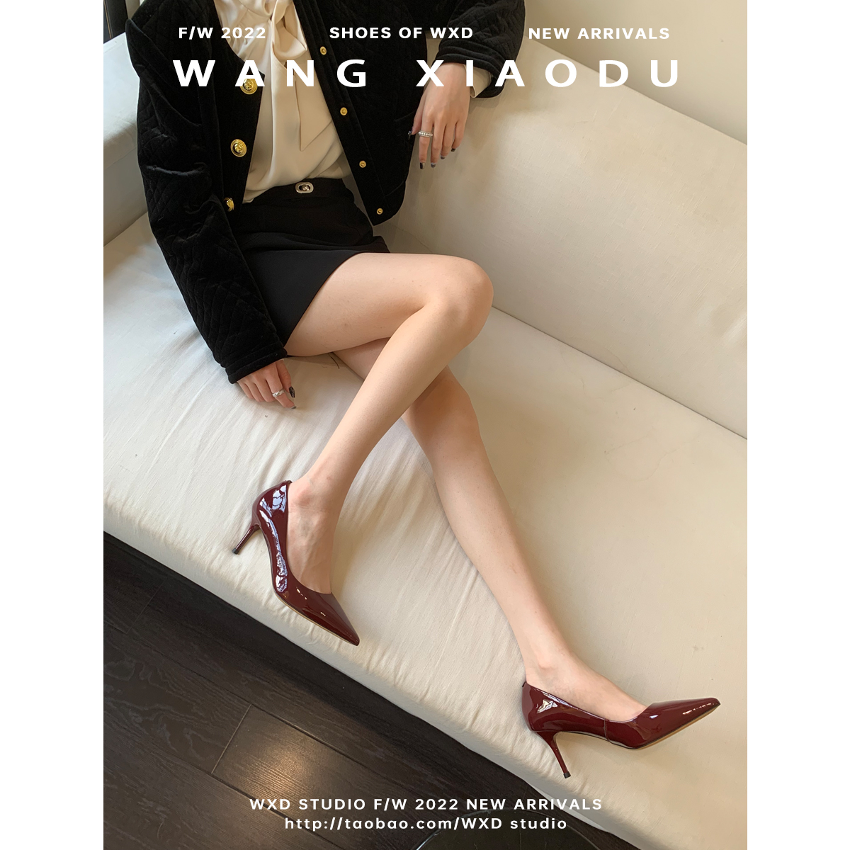 王小毒职场法则尖头通勤单鞋