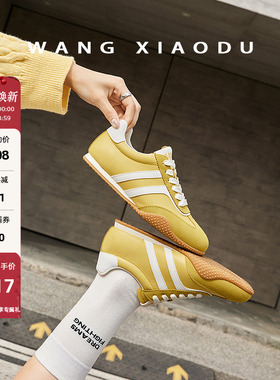原创【王小毒】人生赛道●秀气阿甘德训鞋新款简约复古运动休闲鞋
