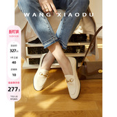 英伦马衔扣超软羊皮小皮鞋 纽约时报 女秀气真皮乐福鞋 王小毒