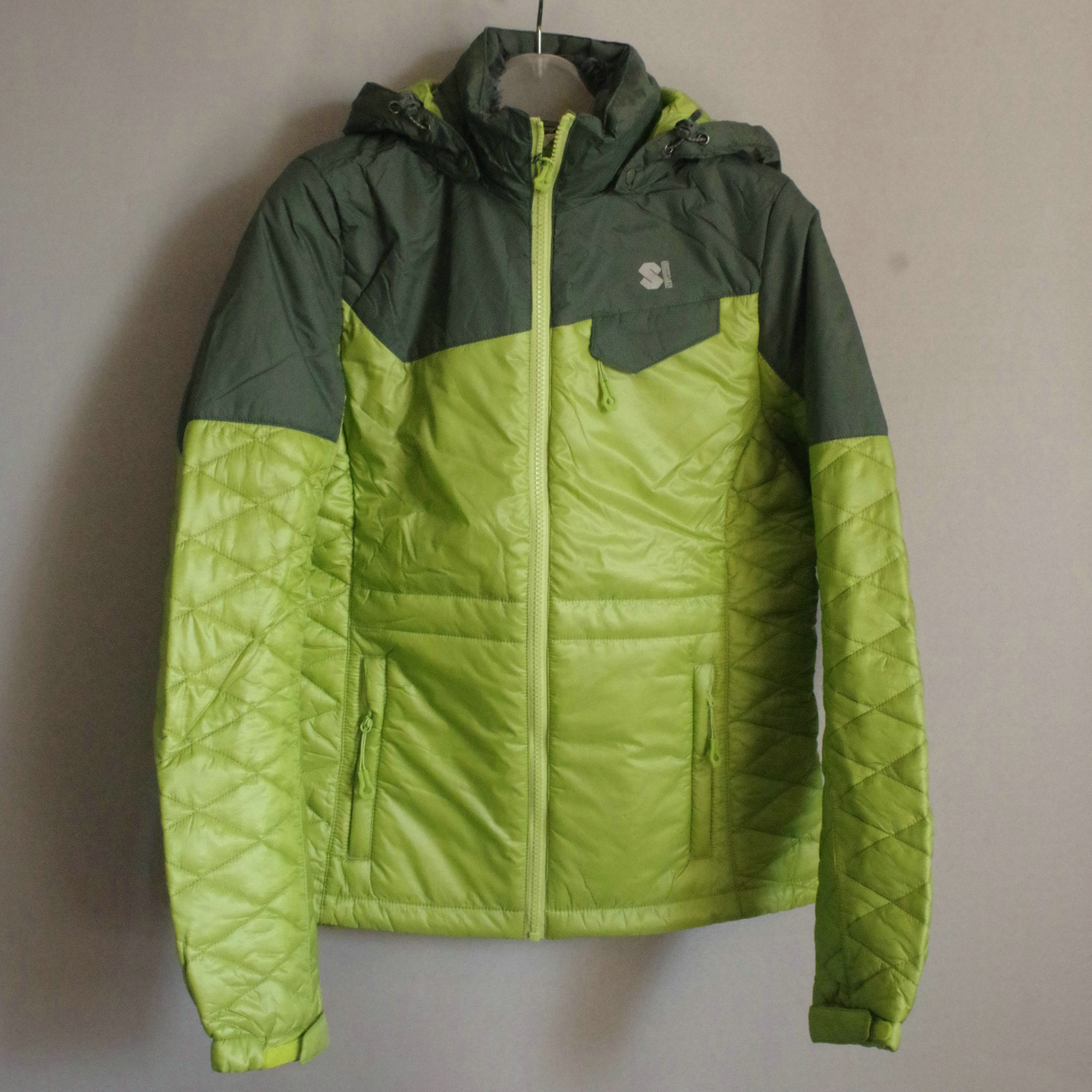 户外薄款防水透气女款保暖棉服