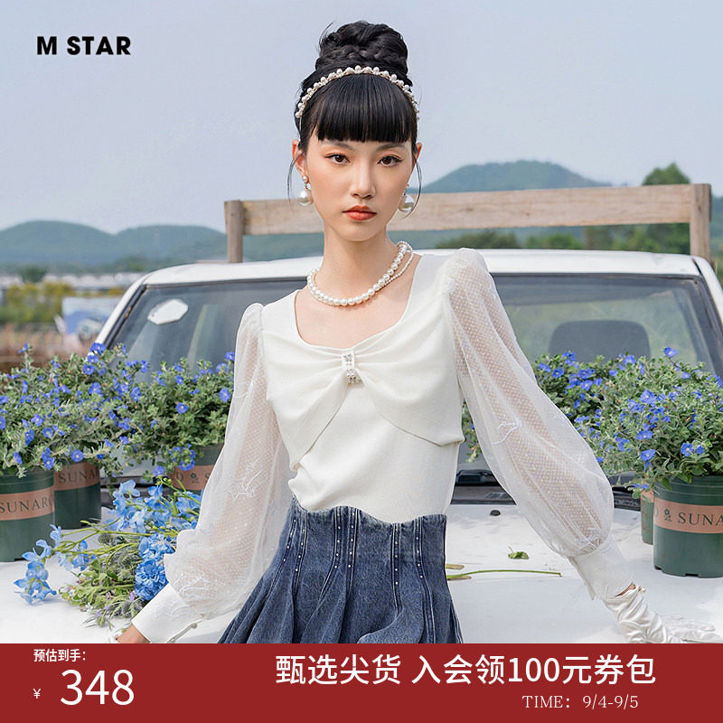 毛织上衣女士独特绝美小毛衣气质图片