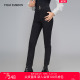 春夏新款 一电影一时装 黑色牛仔紧身裤 小脚裤 女款 长裤 尖货直降
