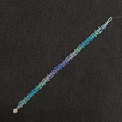 手工编织段染0.2腊线无尽夏手绳云卷云舒可定制女生闺蜜款手链