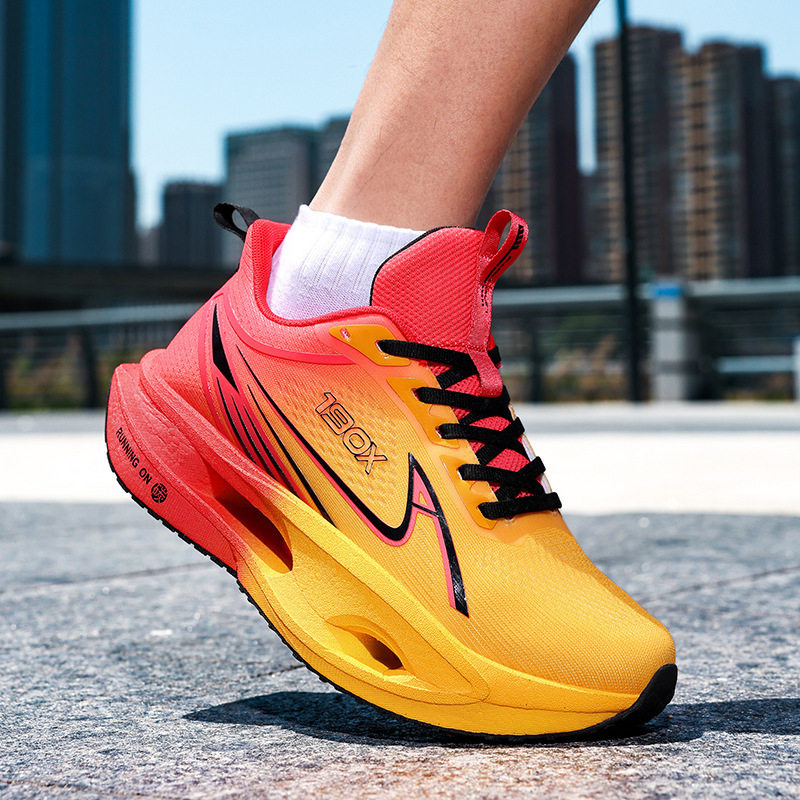 中学生体育训练专用鞋竞速减震运动鞋碳板跑步鞋夏季软底透气男鞋