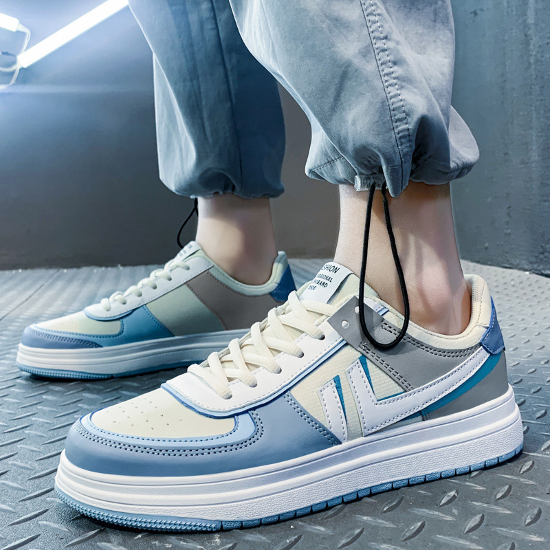 外贸46 47码男鞋外贸大码板鞋男速卖通时尚休闲潮鞋空军一号潮鞋