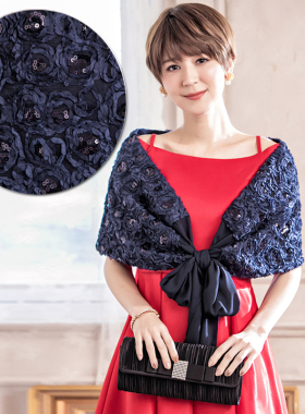 结婚纱披肩女士新娘伴娘礼服围巾