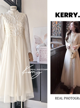 三生三世•白浅清纯白月光新中式国风改良旗袍裙仙气显瘦开衫套装