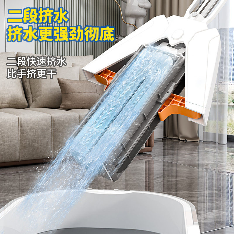 免手洗海绵拖把家用吸水