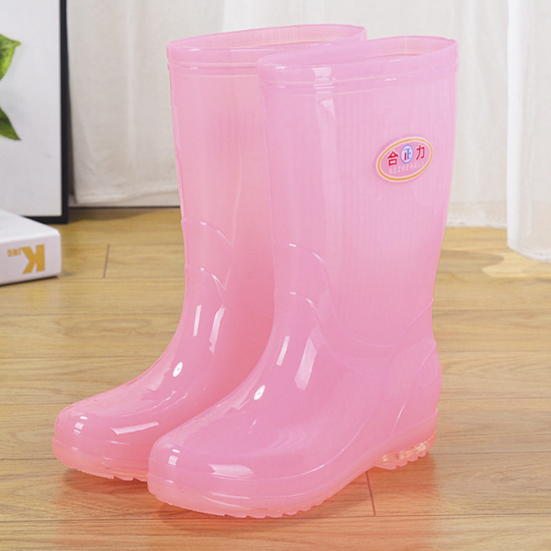 防滑短筒胶鞋雨鞋女夏季