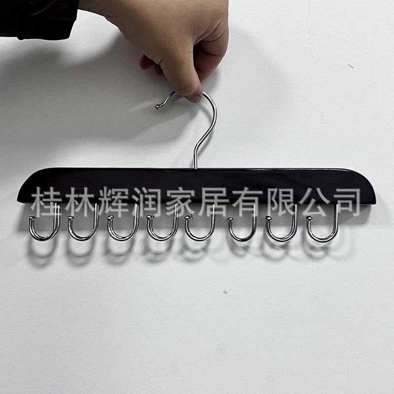 腰带衣架腰带架壁橱配件16个挂钩皮带挂领带挂收纳架Belt hanging