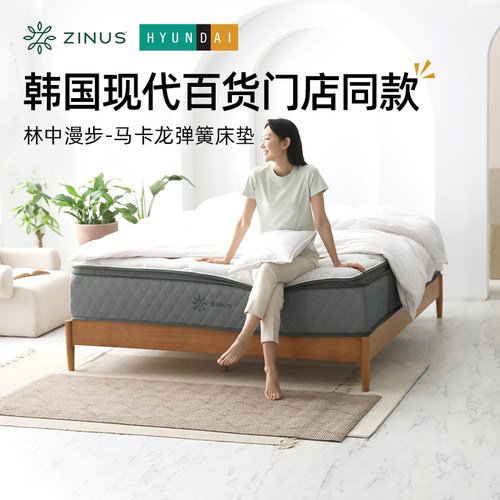卧室记忆棉弹簧床垫zinus