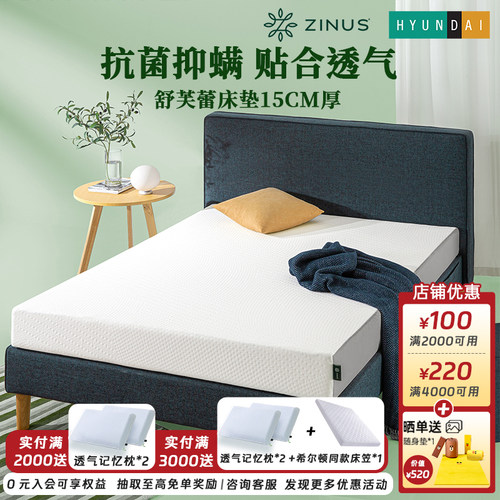 慢回弹家用卧室记忆棉床垫15CM厚