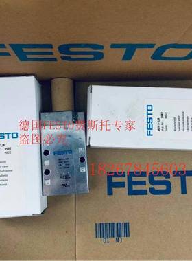 现货UFESTO 电磁阀 VVS-LK20-B 52-D-G18-1FESTOC1-S803215 全4新