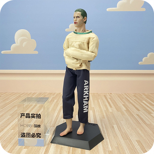 6瘋人院版 小丑關節可動手辦模型擺件 DC自殺小隊蝙蝠俠宿敵1 盒裝