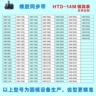 付龙MS捷豹伏龙同步带14M 2M 3M 5M 8M 20M S2M S3M S5M S8M S14M