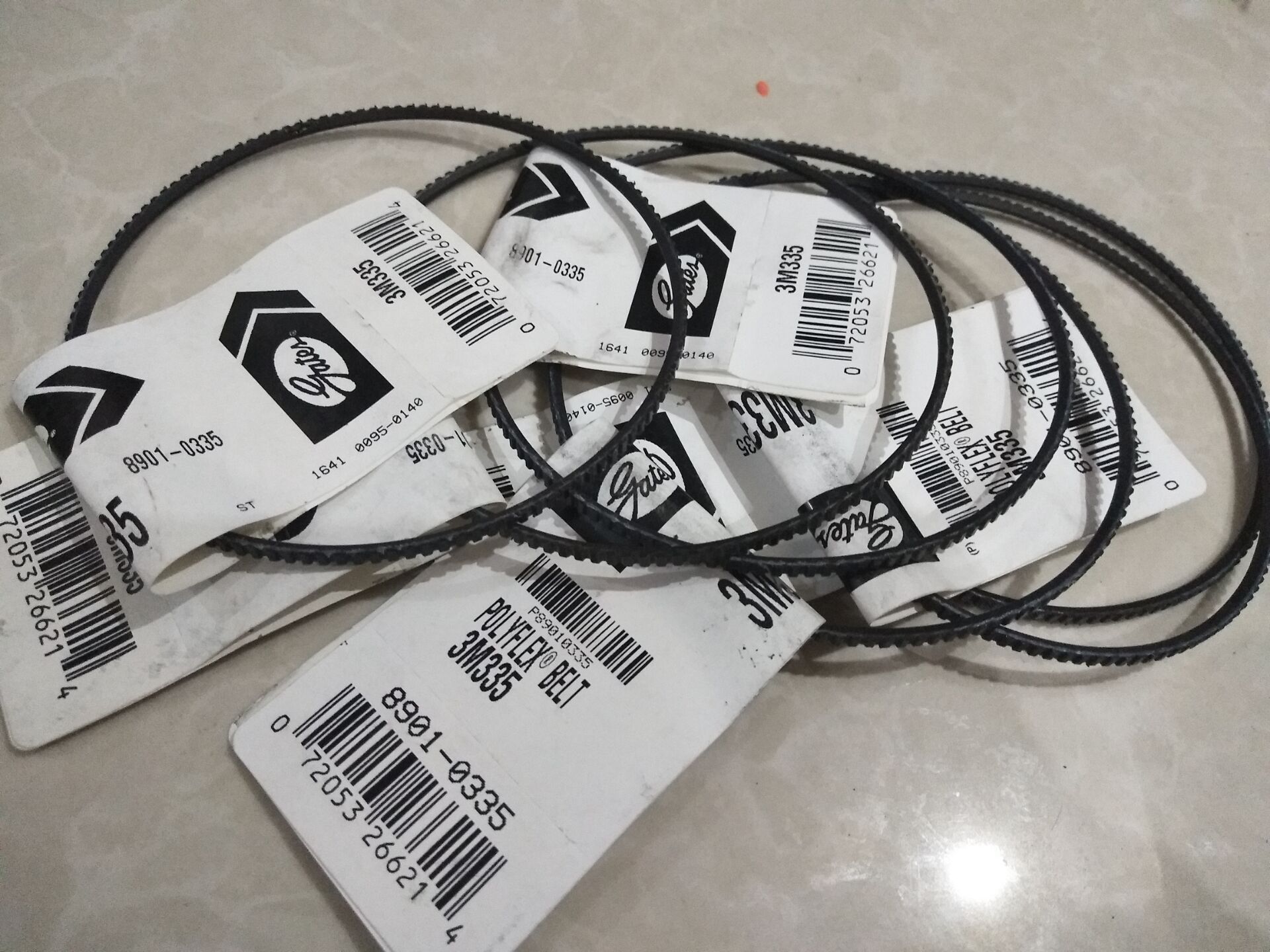 车床三角皮带3M200 3M206 3M212 3M218盖茨GATES广角带