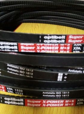 optibelt Super X-POWER M=S XPB3000德国奥比红标三角带