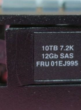 IBM 01LJ427 01EJ995 01LJ508 10TB SAS 12Gb V5000 Gen2存储硬盘