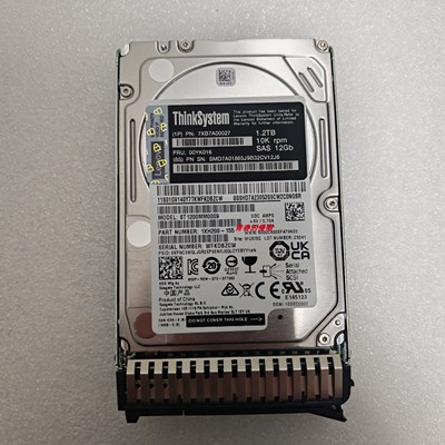 联想7XB7A00027 00YK016 1.2T 10K SAS 12Gb ST1200MM0009 硬盘