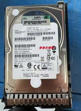 H 872477-B21 872736 600G 10K SAS 12GB DL388 DL380 GEN10 硬盘