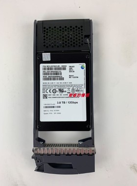NETAPP X358A SP-X358A 3.8TB 12Gb SSD 108-00575 DS224C硬盘
