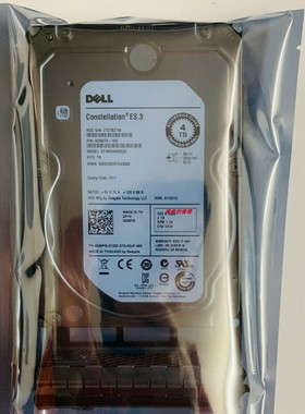 Dell 4T 4TB 7.2K SAS 3.5 6Gb/s 529FG 0529FG ST4000NM0023硬盘