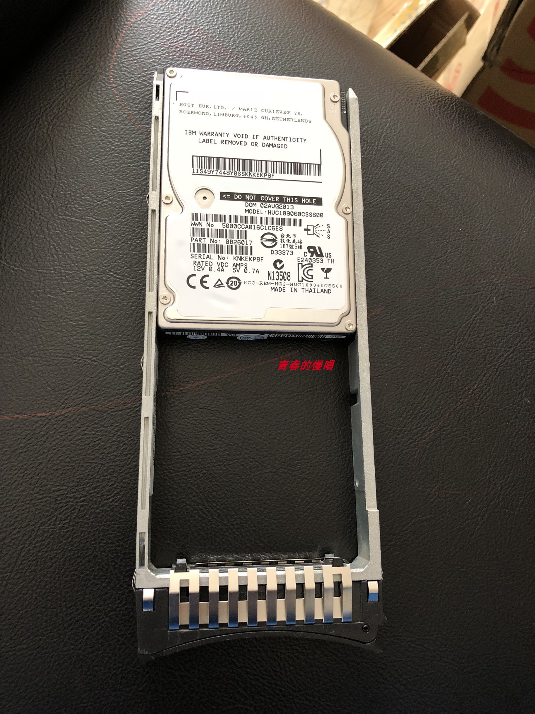 IBM 2078-24C Storwize V5000 AC60 00Y5800 00AK202 600G 硬盘