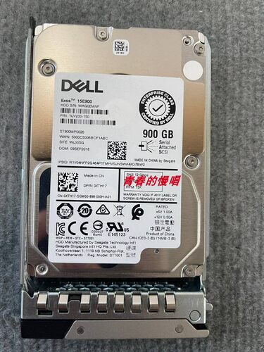 Dell ST900MP0026 900G SAS 15K 2.5寸 0XTH17 XTH17 服务器硬盘