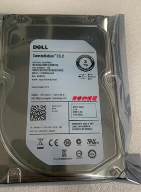 DELL ST33000650SS 091K8T 91K8T 9SM260-150 3T 3TB SAS 3.5硬盘