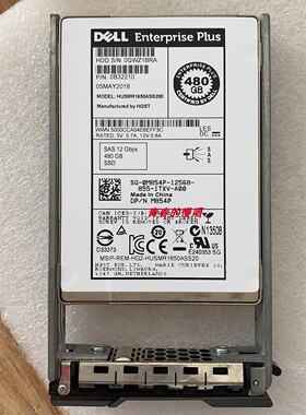 DELL 480G SAS 12Gb SSD 0M854P SC4020 SC5020 SC7020 固态硬盘