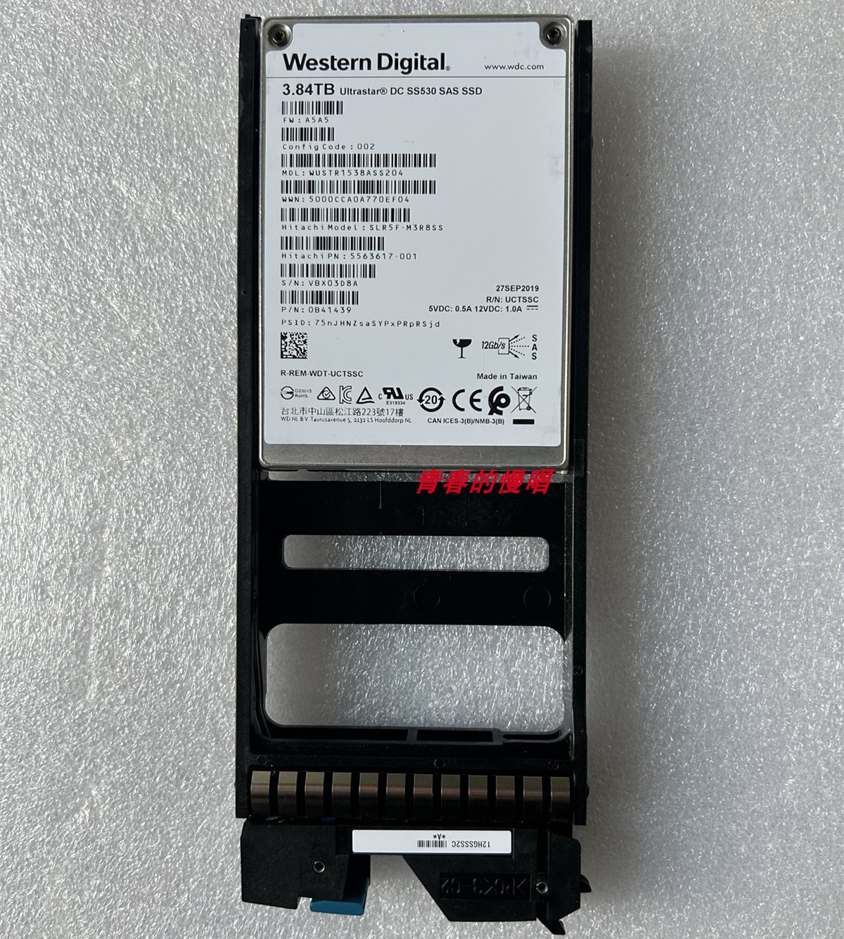 HDS 5562826-A M5A/B5F-M3R8SS 3.84T SAS SSD VSP G600 G800硬盘