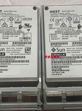 Sun Oracle 7330686 7330684 7342450 800GB 2.5 服务器固态硬盘